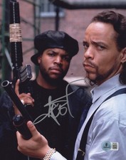 ICE-T SIGNED 'TRESPASS' 8x10 MOVIE PHOTO AUTOGRAPH RAPPER BECKETT BAS COA PROOF