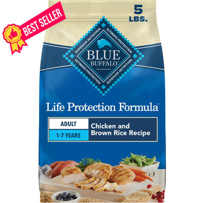Blue Buffalo Life Protection Formula Chicken & 5 pound (Pack of 1), Brown