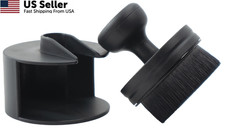 2.3-inch Black Automotive Tire Dressing Shine Applicator Brush Storage Stand Usa
