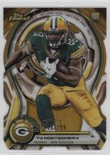 2015 Topps Finest Atomic Rookie Die-Cuts Gold Refractor /199 Ty Montgomery ii1