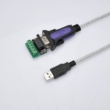 9-Pin USB2.0 to RS422 RS485 Serial Port Converter Adapter Cable FTDI Chip