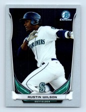 2014 Bowman Chrome Prospects Austin Wilson Seattle Mariners #BCP28