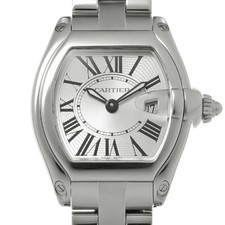 CARTIER Roadster Sm W62016V3 Silver Case Size 37×33mm Ladies Used Watch #31110 6