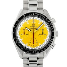 OMEGA Speedmaster Racing Michael Schumacher 3510.12 yellow WATCH 723778