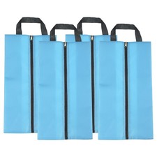 4pcs Waterproof Shoes Bags, 39.3 x 19cm Travel Shoe Organizer Bag, Sky Blue