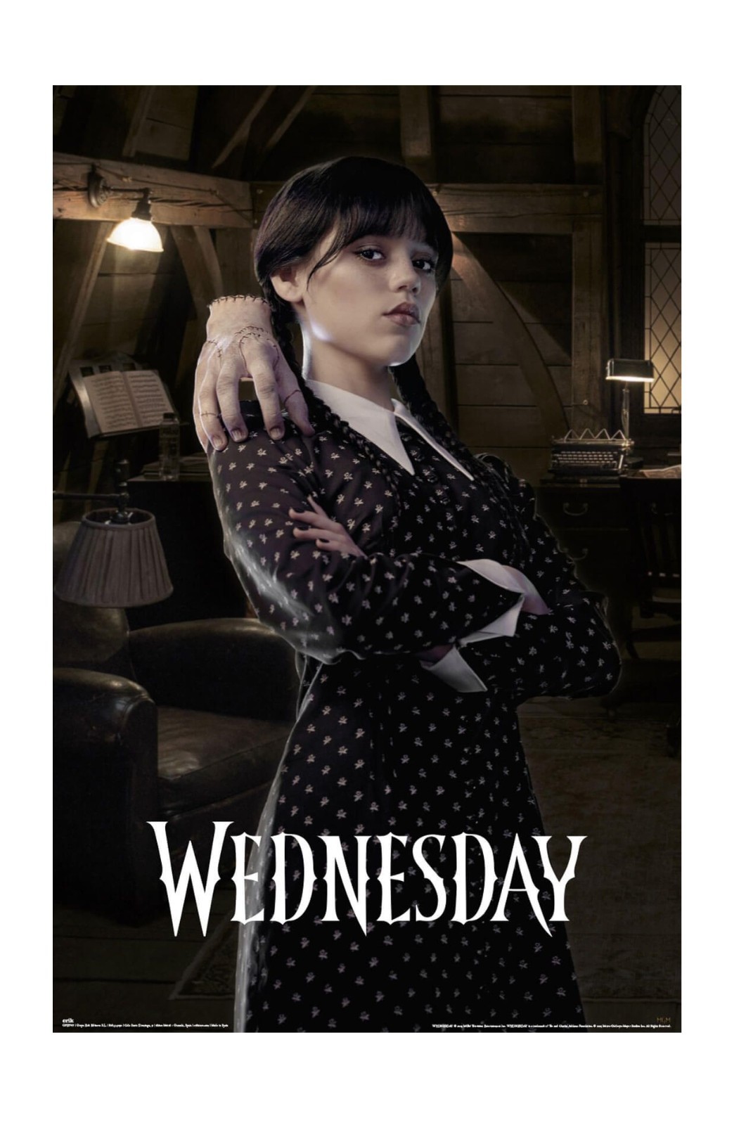 Wednesday Licensed Poster 61x91.5 cm | 24x36 inch New sealed Addams Thing