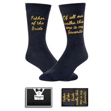 Father of The Bride Gifts - Father of The Bride Socks for Dad in Law Wedding ...