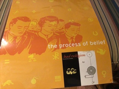 Bad religion -the process of belief”promo poster epitaph 18”x12