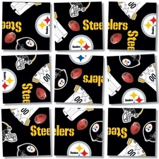 B Dazzle Pittsburg Steelers Scramble Squares 9 Piece Puzzle