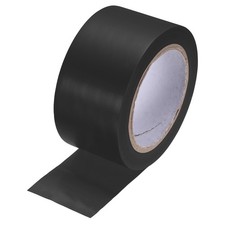 Vinyl-Bodenklebeband 2" x 33 m f&uuml;r Fitnessstudios, schwarz