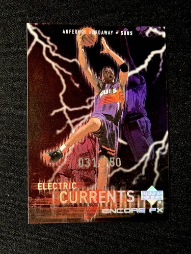 1999-00 Upper Deck Encore #EC2 Anfernee Hardaway Electric Currents F/X #/150