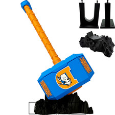 Denver Broncos Throwback Hammer #1 Mjolnir Thor's Hammer | Fan Art impreso en 3D