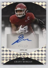 2022 Sage Aspire Hyper Silver Grant Morgan #ASP-GM Auto