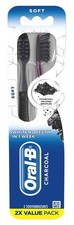 Oral-B Toothbrush Charcoal Soft Value 2-Pack