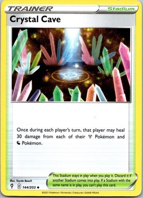 Pokémon TCG Crystal Cave