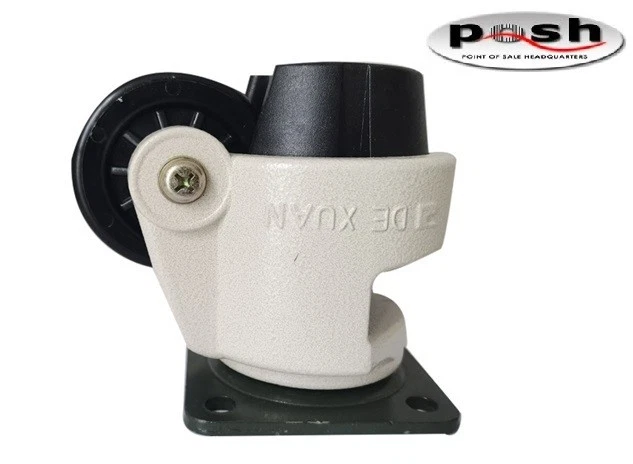 DeXuan MLC-80F-NY 8er Pack Nivellierrollen - 4400 Pfund Nylonrad Schwerlastrolle - Bild 4 von 4