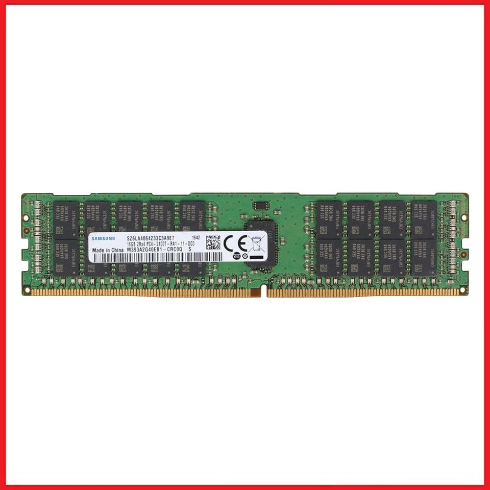 Samsung 16GB DDR4 Server RAM PC4-2133P ECC Memory 1x16GB Module M393A2G40EB1 - Image 1 of 4