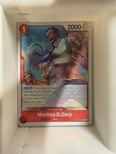 Monkey.D.Garp OP13-016 Rare Carrying On His Will One Piece Foil Near Mint