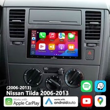 7in Android15 Carplay Gps Wifi Car Stereo Radio For Nissan Tiida 2006-2013