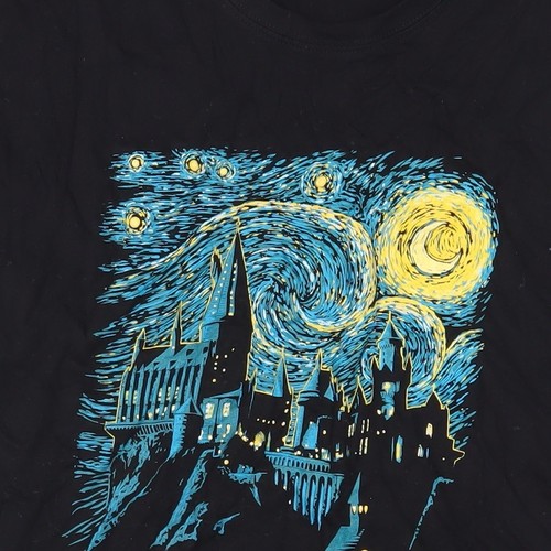 Camiseta Pampling Unisex Negra Arte Gráfico M - Imagen 6 de 12