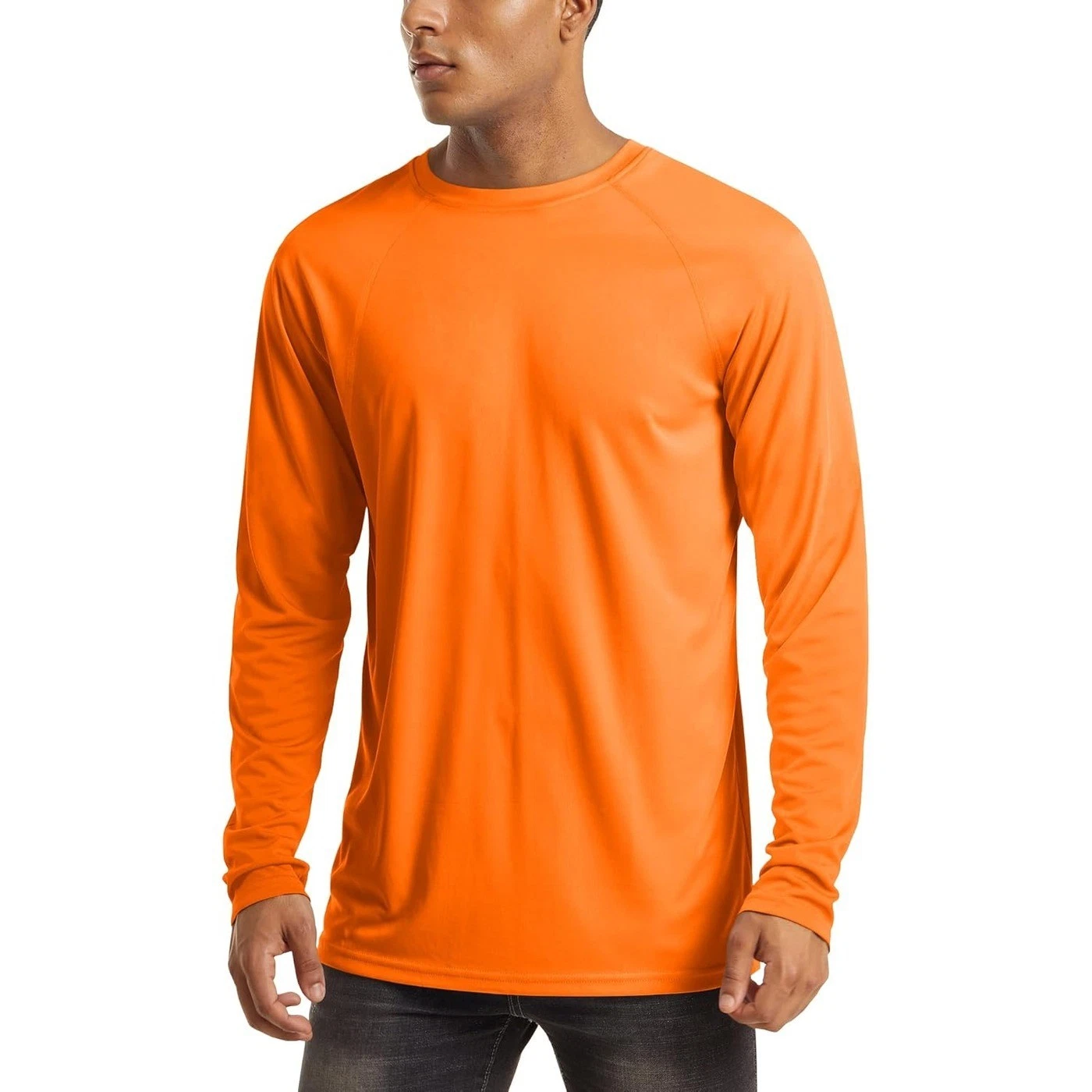 MAGCOMSEN Men's Long Sleeve Shirts UPF 50+ UV Sun Protection Athletic