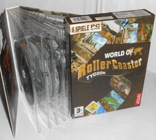 Sammler Box WORLD of ROLLERCOASTER TYCOON 2+3+AddOns Deluxe