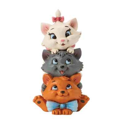 #ad Jim Shore Disney Traditions ARISTOCATS STACKED MINI FIGURINE 6017859 BRAND NEW $39.90