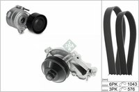 Wasserpumpe + Keilrippenriemensatz FüR CitroËN Fiat Opel Peugeot Jeep DS