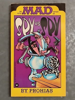 MAD SPY vs SPY Fifth Report Antonio Prohias (PB, 1978) 1st printing RARE PURPLE