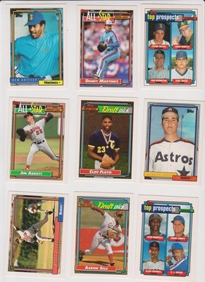 1992 Topps U Pick Collection Set Lot -- Get 40% off!!