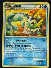 Aquana 41/90 HGSS Unerschrocken Non Holo Deutsch VG Pokemon