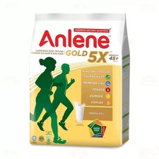 2 x 1kg ANLENE GOLD 5X Milk Powder for Adult 45+ Stronger Bones Express Ship