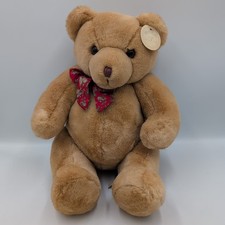 Vintage Eden Toys Plush Jointed Musical Teddy Bear Plays Teddy Bear Picnic NEW