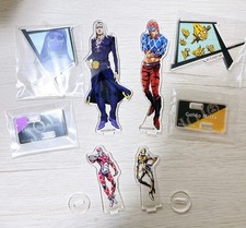 JoJo's Bizarre Adventure Golden Wind Acrylic Stand Set 4 Pieces Collectible