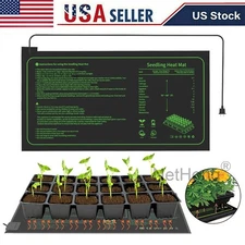 Seedling Heat Mat for Plants Waterproof Germination Pad Indoor Gardening Growth