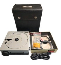 Vintage Kodak Carousel S 35mm Slide Projector Tested Works w/ Case Tray Cord