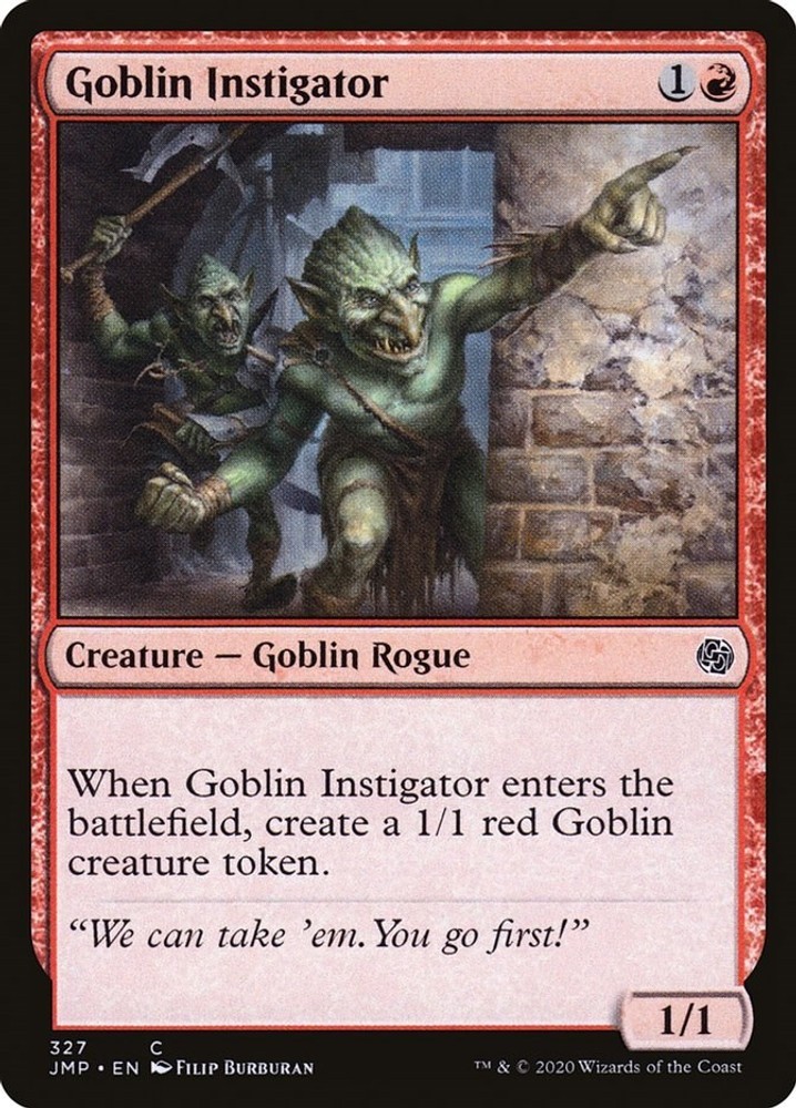 NM - Goblin Instigator [JMP - 327]