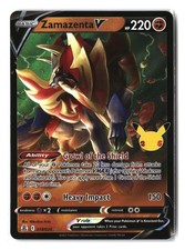 Pokémon Zamazenta 018/025 Holo Rare 