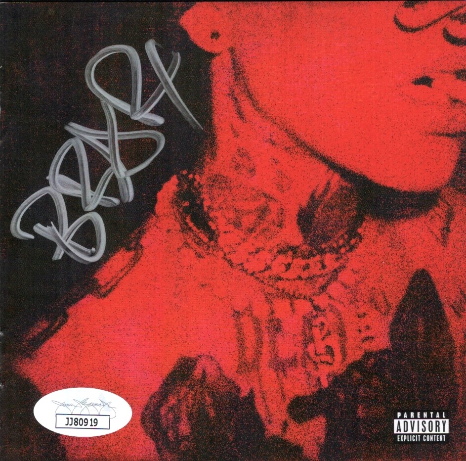 BLACKBEAR Signed FRAMED Matted ANONYMOUS CD Cover Sleeve Autograph
