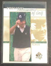 2001 SP Authentic GARY PLAYER Preview Card #58