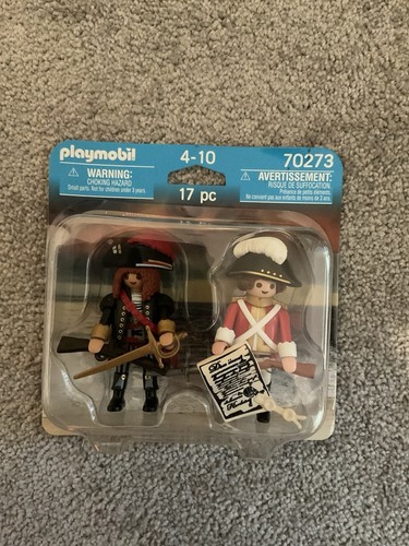 [NEW] Sealed Playmobil 70273 Pirate and British English Soldier Red ...