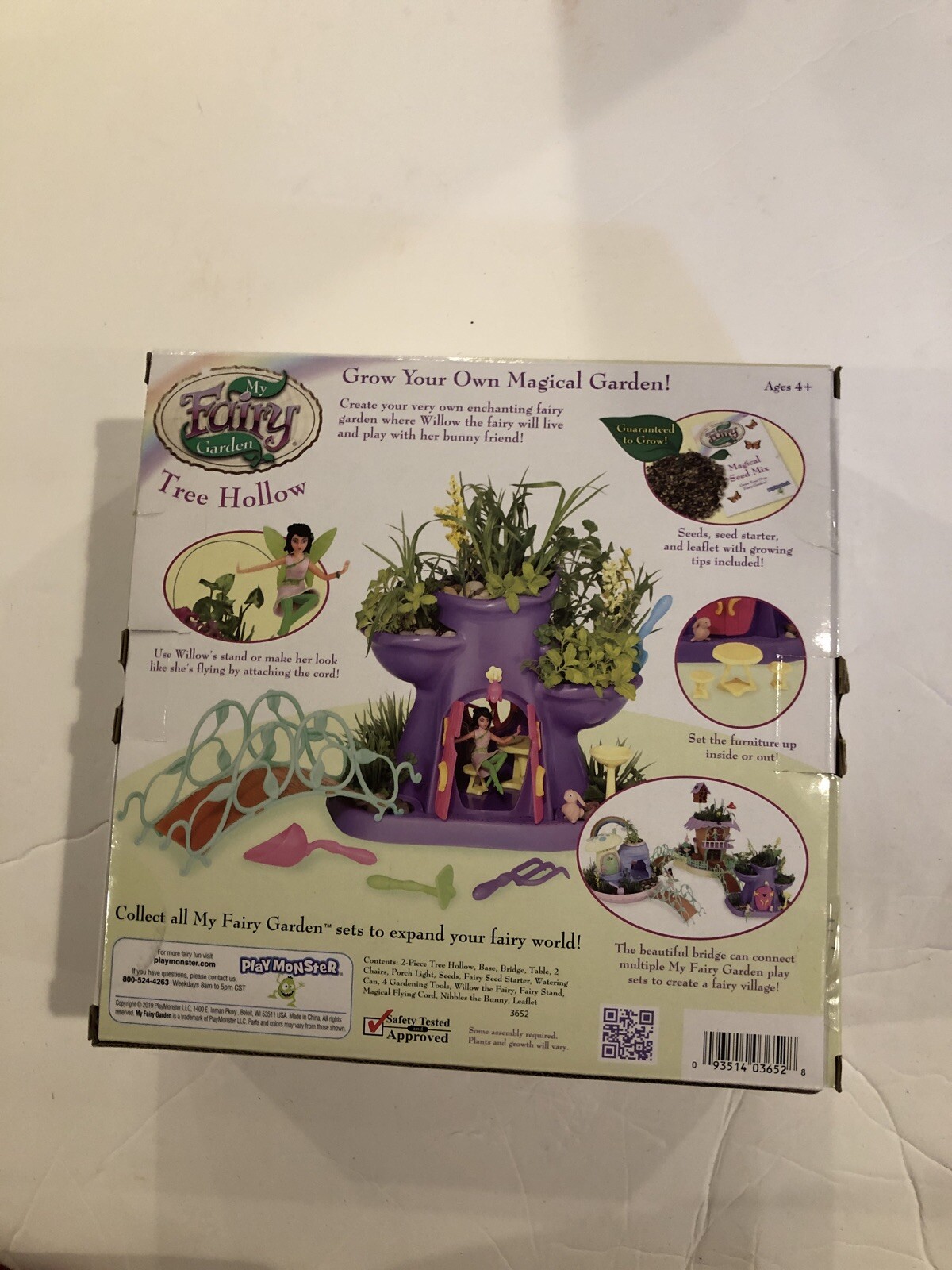 my fairy garden tree hollow