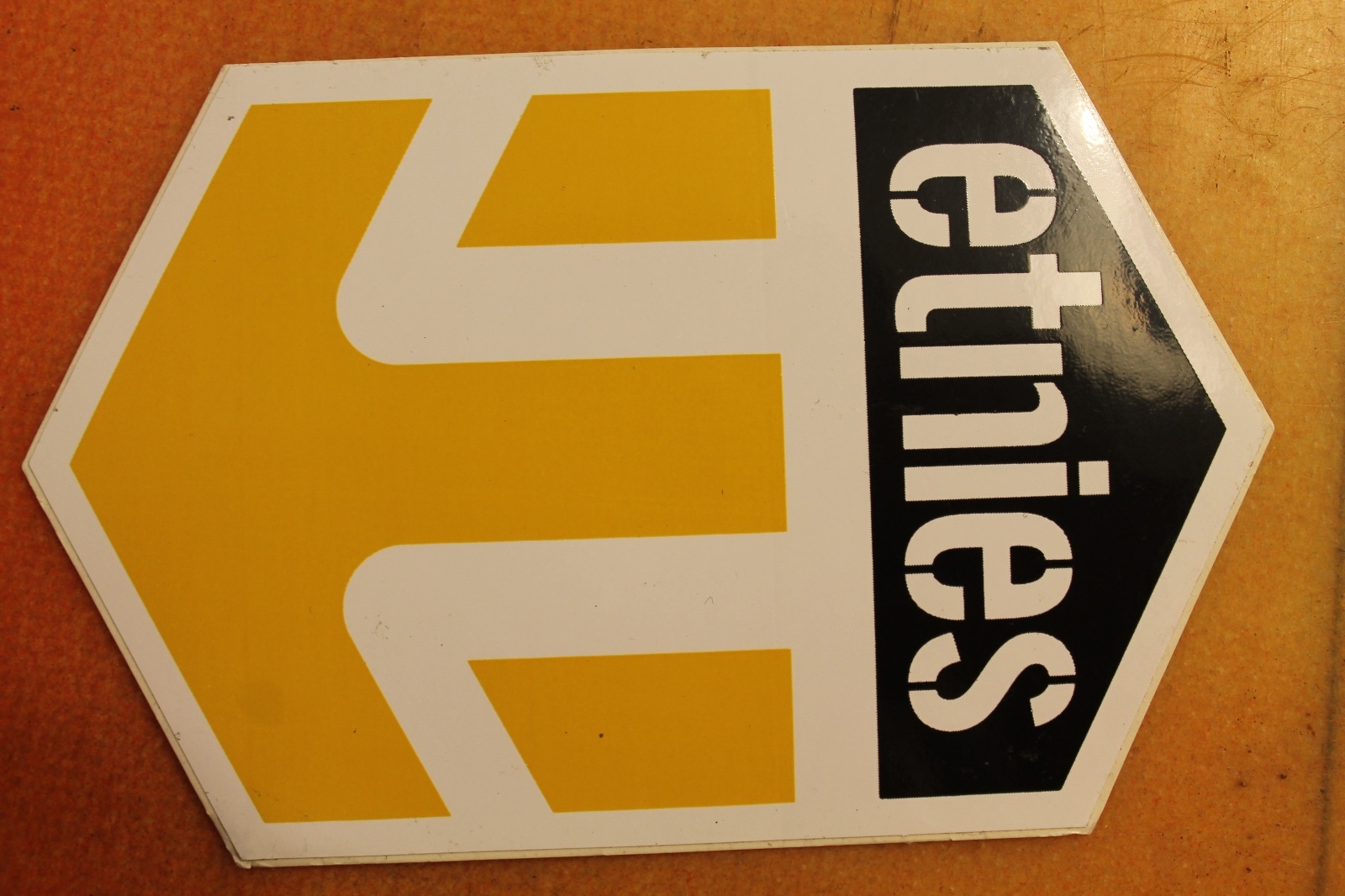 Etnies Quality Footwear Shoe Co. Skateboards Vintage Skateboarding Decal STICKER