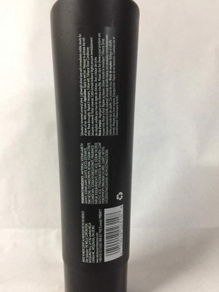 3 Pack ❤️❤️❤️ Sebastian Trilliance Shine preparation cleanser shampoo - Image 2 of 2