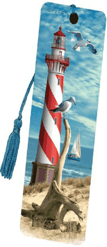 3D BOOKMARKS Stunning Various Designs Sail Cat Dragon Dolphins Guitar Wolf Gift - Picture 44 of 58