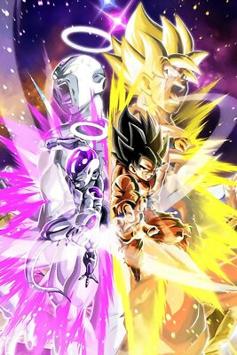 Dragon Ball Super Goku Frieza Poster (20x30) inches Poster | eBay