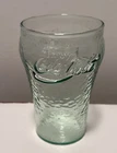 Vintage Mini Coka Cola Coke Glass 4 Inch Green