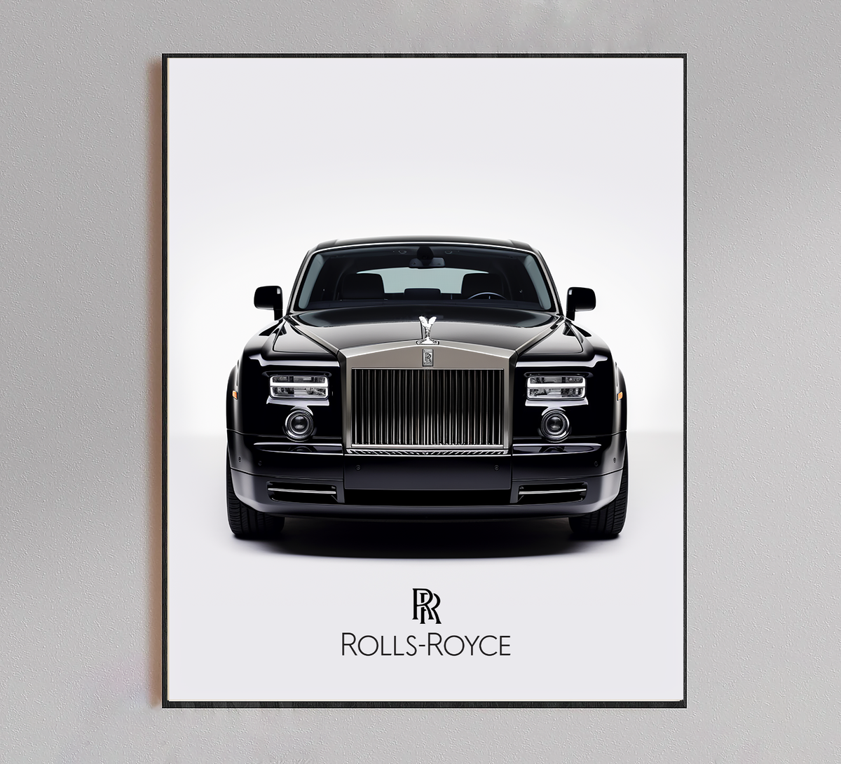 洋書 ROLLS ROYCE IN AMERICA Rolls Royce Poster- Rolls Royce Print, Rolls Royce Art, Rolls