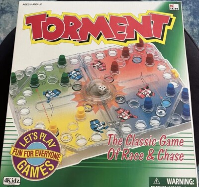 RARE VTG. Torment Board Game 4Kidz,inc. Kmart Ages 5 And Up New In Box So Cute!!