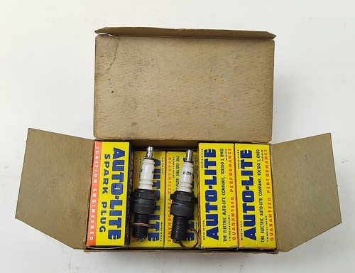 VINTAGE AUTO-LITE SPARK PLUG IGNITION ENGINEERED AG3 1955-1965 COLLECTIBLE MULTI - Bild 7 von 13